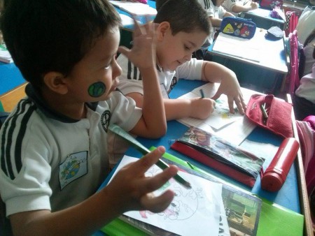 La actividad se basaba en el Día Internacional de la Tierra, con ello se expuso los diferentes cuidados que hay que tener con la Tierra y tener conciencia ecológica